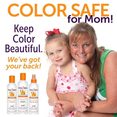 Fairy Tales Swim Shampoo & Conditioner Set - Natural Chlorine Removal for Kids | 12oz & 8oz