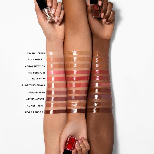 e.l.f. Glow Reviver Lip Oil - Nourishing Tinted Lip Oil for High-Shine Finish | Vegan & Cruelty-Free, Pink Quartz