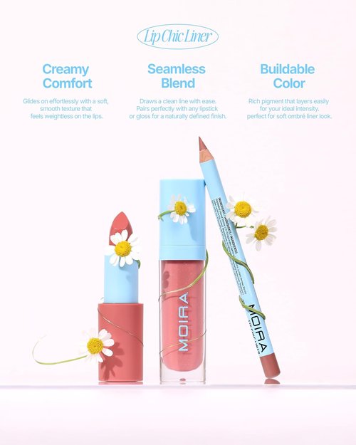Moira Lip Chic Liner - Cool Girl Shade for Effortless Lip Definition and Long-Lasting Wear
