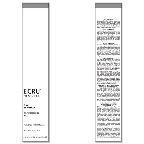 ECRU New York Dry Shampoo, Volumizing Dry Shampoo Spray, 4.6oz