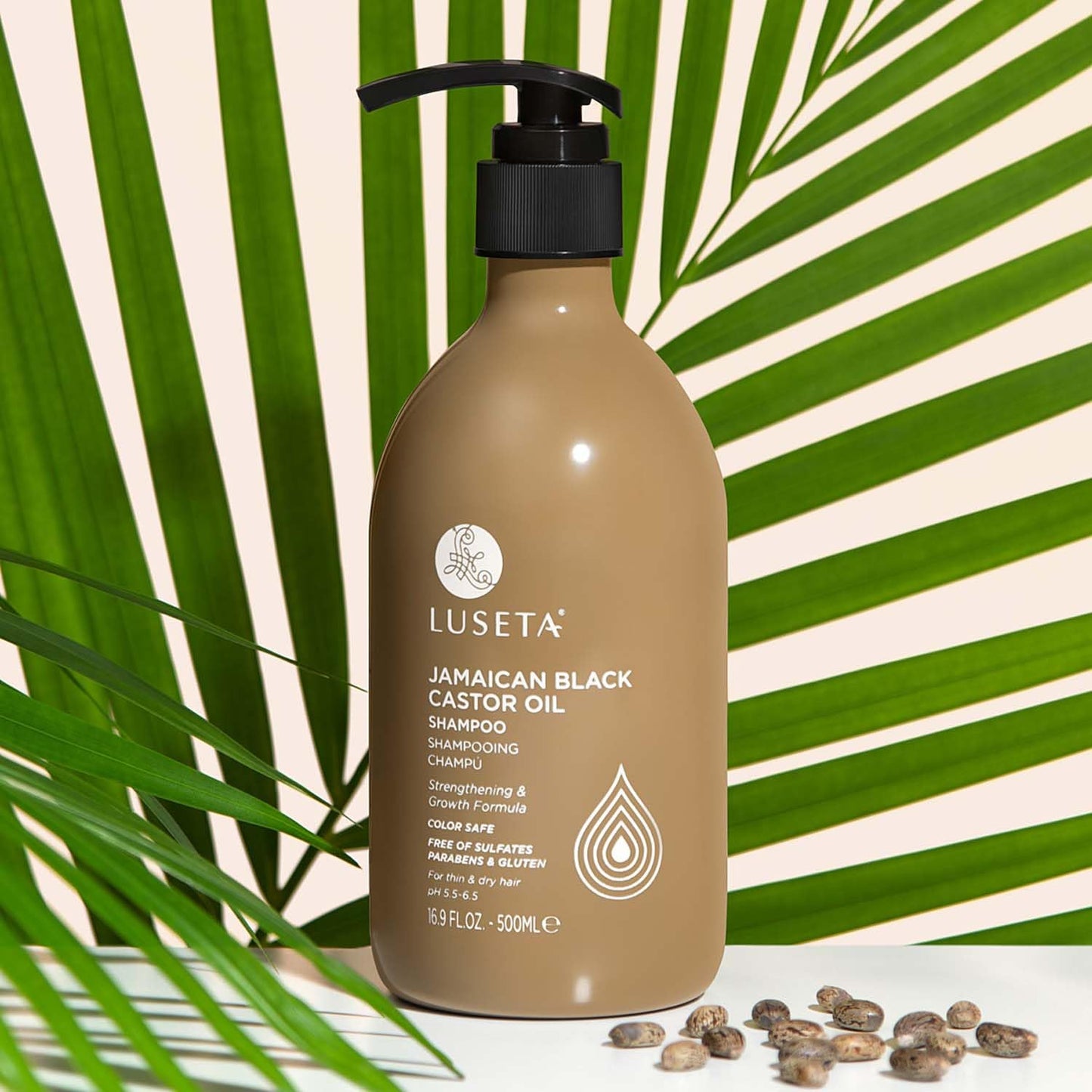 Luseta Hyaluronic Acid Moisturizing Shampoo & Conditioner Set for Dry and Damaged Hair, Sulfate Free Shampoo and Conditioner for Women Infused with Argan Oil and Shea Butter Paraben-Free2 x 16.9oz