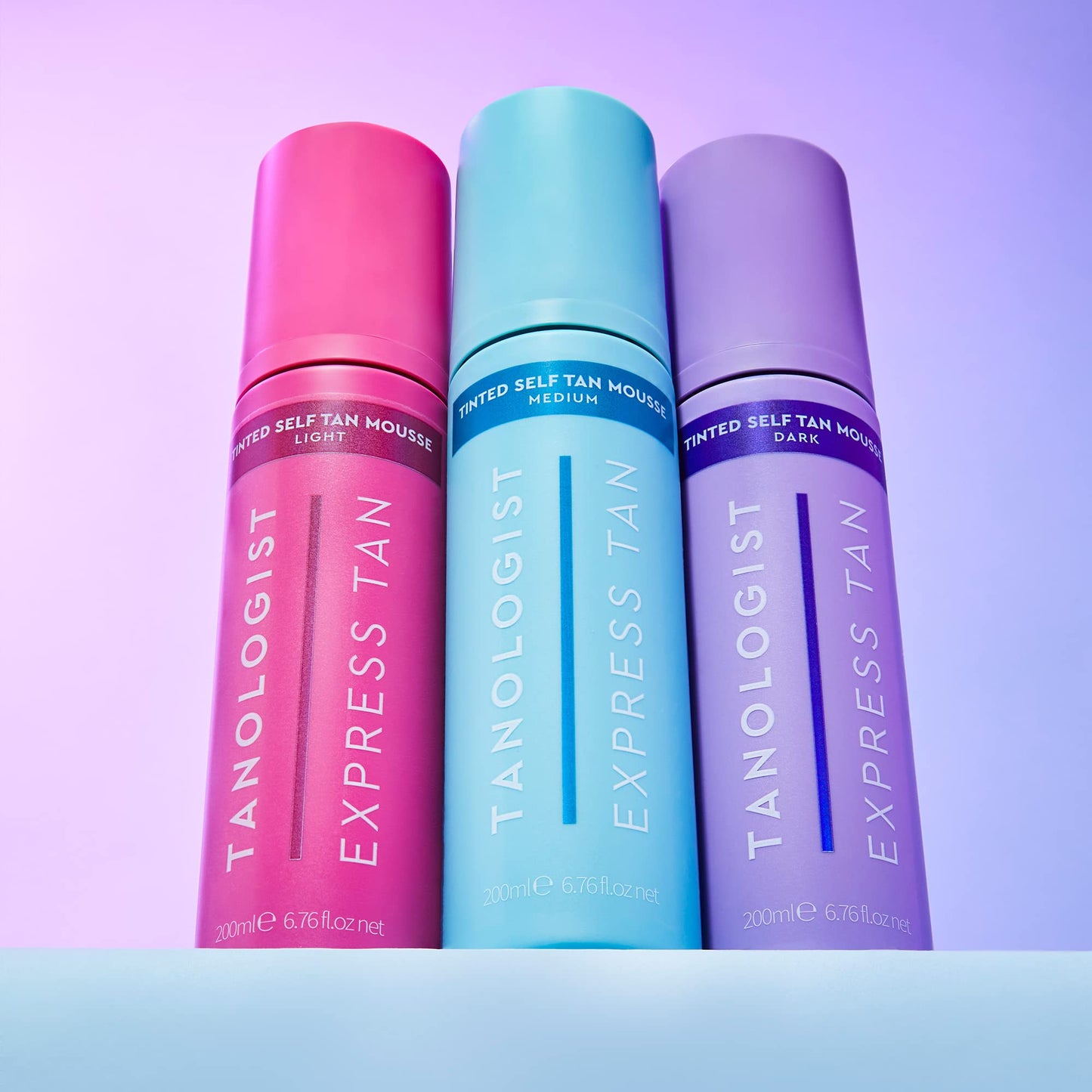 Tanologist Tinted Self-Tan Mousse - Light - Express Tan, Quick Drying & Long Lasting - Dermatologist Tested Self Tanning Foam - Tanning Mousse with Hyaluronic Acid, Vitamin C & Aloe - 6.76 fl oz