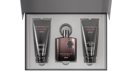 Afnan Gift Set Supremacy Not Only Intense Perfume Gift Set For Men – Eau De Parfum (3.4 Oz), After Shave (5 Oz), Shower Gel (5 Oz)