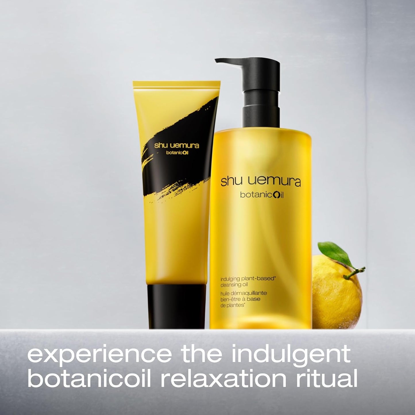Shu Uemura Botanicoil Cleansing Foam - Gentle Facial Cleanser with Yuzu Extract & Amino Acids | 4.2 Fl. Oz.