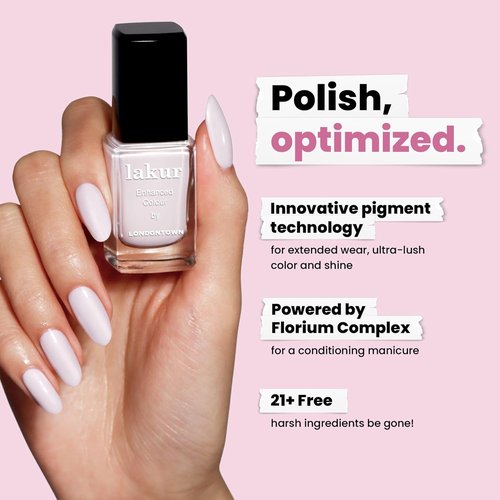 LONDONTOWN Pink Nail Polish - Long-Lasting, Chip-Resistant Formula | Vibrant Color for Perfect Nails