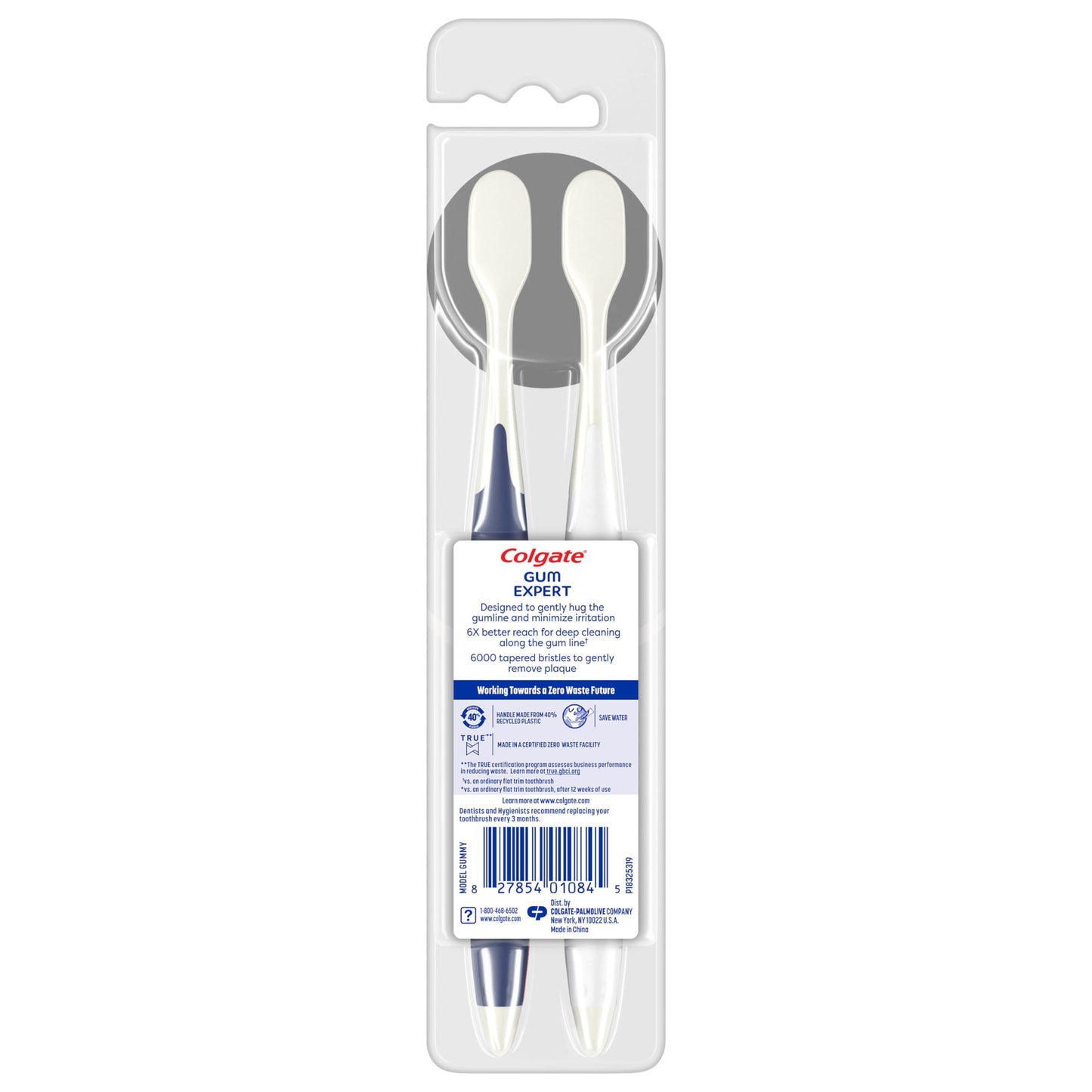 Colgate Ultra Soft Toothbrush Pack, Extra Soft for Sensitive Gums, 2 Pack