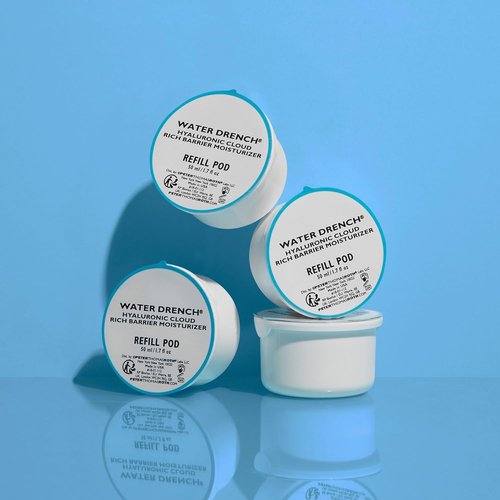 Peter Thomas Roth | Water Drench® Hyaluronic Cloud Moisturizer Refill Pod | Fragrance-Free Barrier Cream for Dry Skin