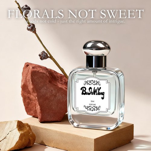 Floral Woody Perfume, Eau De Parfum,With Notes of Rose, Vanilla, Sandalwood, Musk & Cedar – Long Lasting Unisex Fragrance, 30ml / 1fl oz