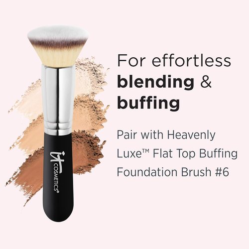 IT Cosmetics Celebration Foundation Illumination - Full-Coverage Anti-Aging Powder - Blurs Pores & Wrinkles - 0.3 oz