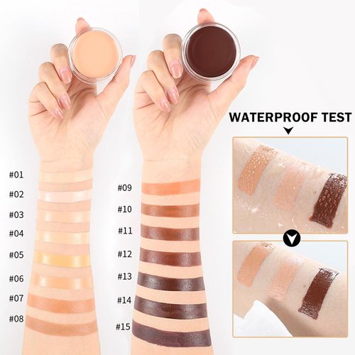 Regine Switzerland Under Eye Concealer - Dark Circle Corrector & Brightener | Full Coverage, Long-Lasting (01 Chantill)
