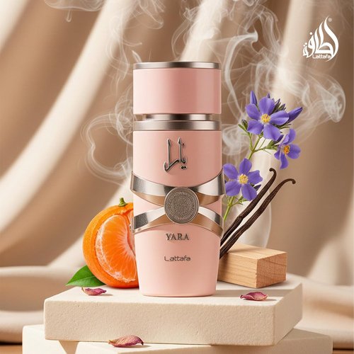 Lattafa Yara - Long-Lasting Eau de Parfum for Women | Vanilla, Gourmand, Fruity, Floral - 3.40 Ounce