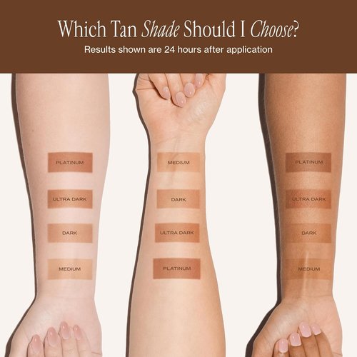 Loving Tan 2 HR Express Self Tanning Mousse - Streak-Free, Natural Finish | Medium - 4 FL Oz, Cruelty-Free
