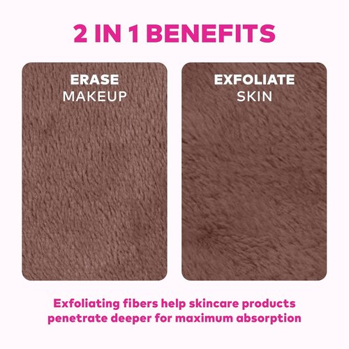 Original MakeUp Eraser 7-Day Set - Effortlessly Remove All Makeup with Just Water | Coffee Break, 7ct