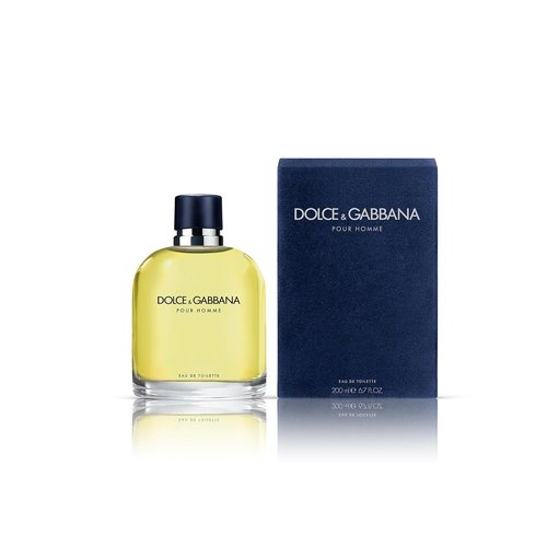 Dolce&Gabbana Pour Homme Eau De Toilette for Men - 200 ml | Classic Fragrance