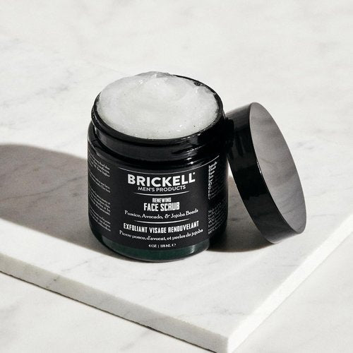 Brickell Men's Activated Charcoal Facial Cleanser & Daily Face Care Routine | Natural & Organic