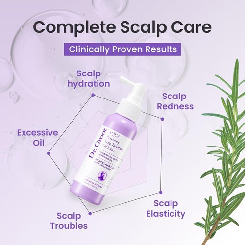 Dr.Groot Rosemary Mint Oil Tonic - Hair Growth Formula with Biotin & Hyaluronic Acid | 3.38 fl oz (100ml)