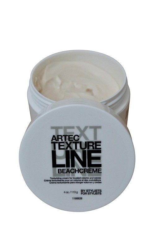 Artec Texture Line Beach Creme - Lightweight Styling Cream for Effortless Beach Waves | 4 OZ