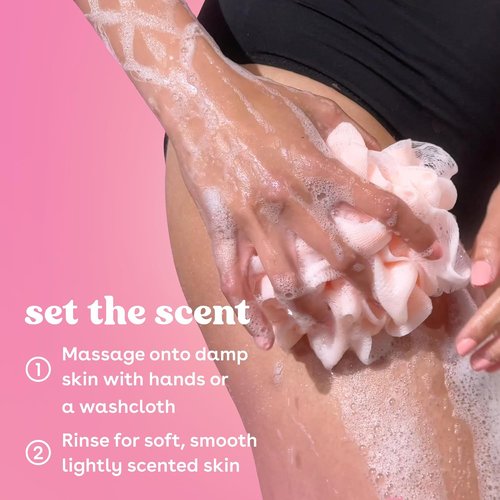 eos Cashmere Body Wash - Jasmine Peach, Moisturizing Gel Formula with Shea Butter & Vitamin E, 16 fl oz