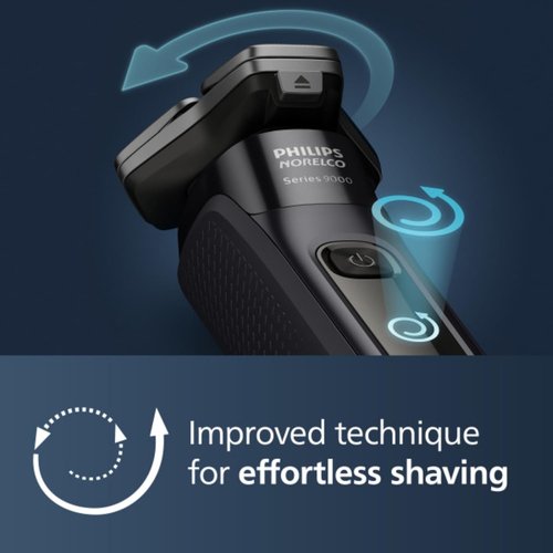Philips Shaver Series 9000 | Wet & Dry Electric Shaver with Lift & Cut System, SenseIQ Tech