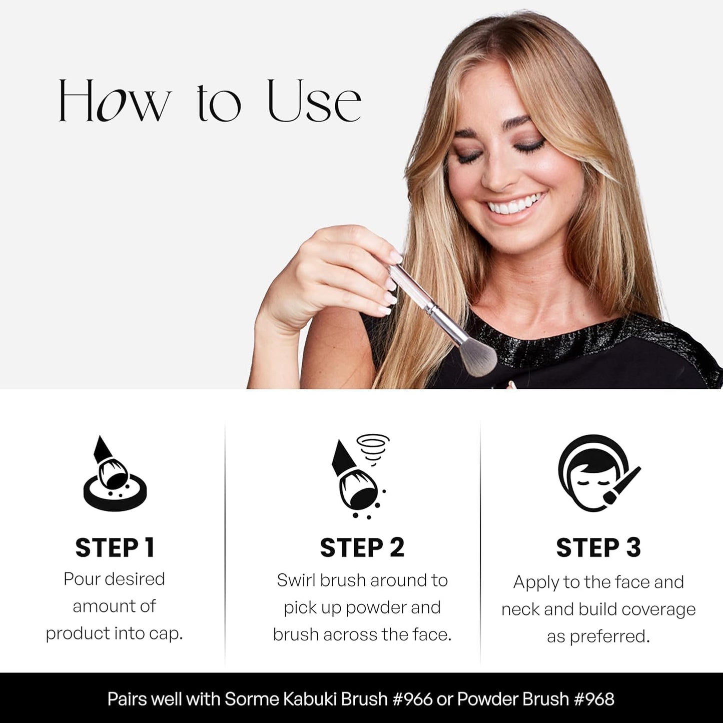 Sorme Treatment Cosmetics Mineral Secret Powder - Hypoallergenic Matte Setting Powder with SPF15