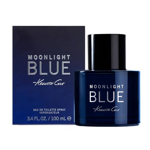 Kenneth Cole Moonlight Blue Cologne for Men - Long-Lasting Eau de Toilette with Bergamot & Patchouli | 3.4 Fl Oz