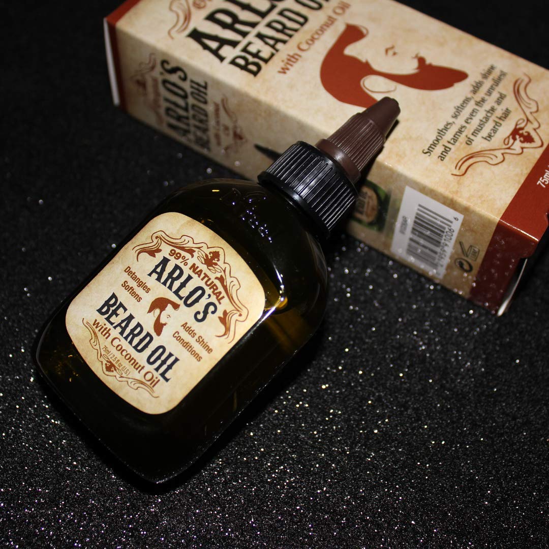 Arlo's Beard Oil - Nourishing Formula with Vitamin E | 2.5 Ounce Size for Healthy Beards