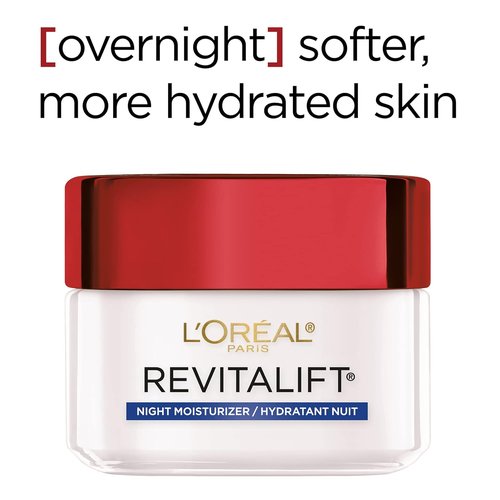 L'Oreal Paris Revitalift Night Cream - Anti-Wrinkle & Firming with Pro Retinol | 1.7 oz