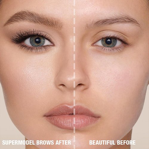 Charlotte Tilbury Brow Cheat Eyebrow Pencil - Refillable Micro-Precision Tool for Natural Strokes | 16-Hour Waterproof Wear, Enriched with Vitamin E