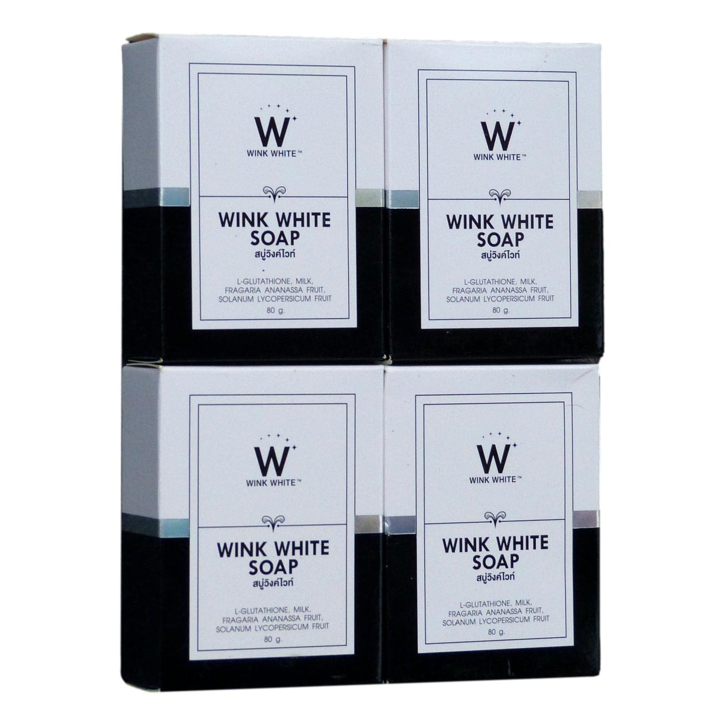wink white soap of thailand (pack of 4)