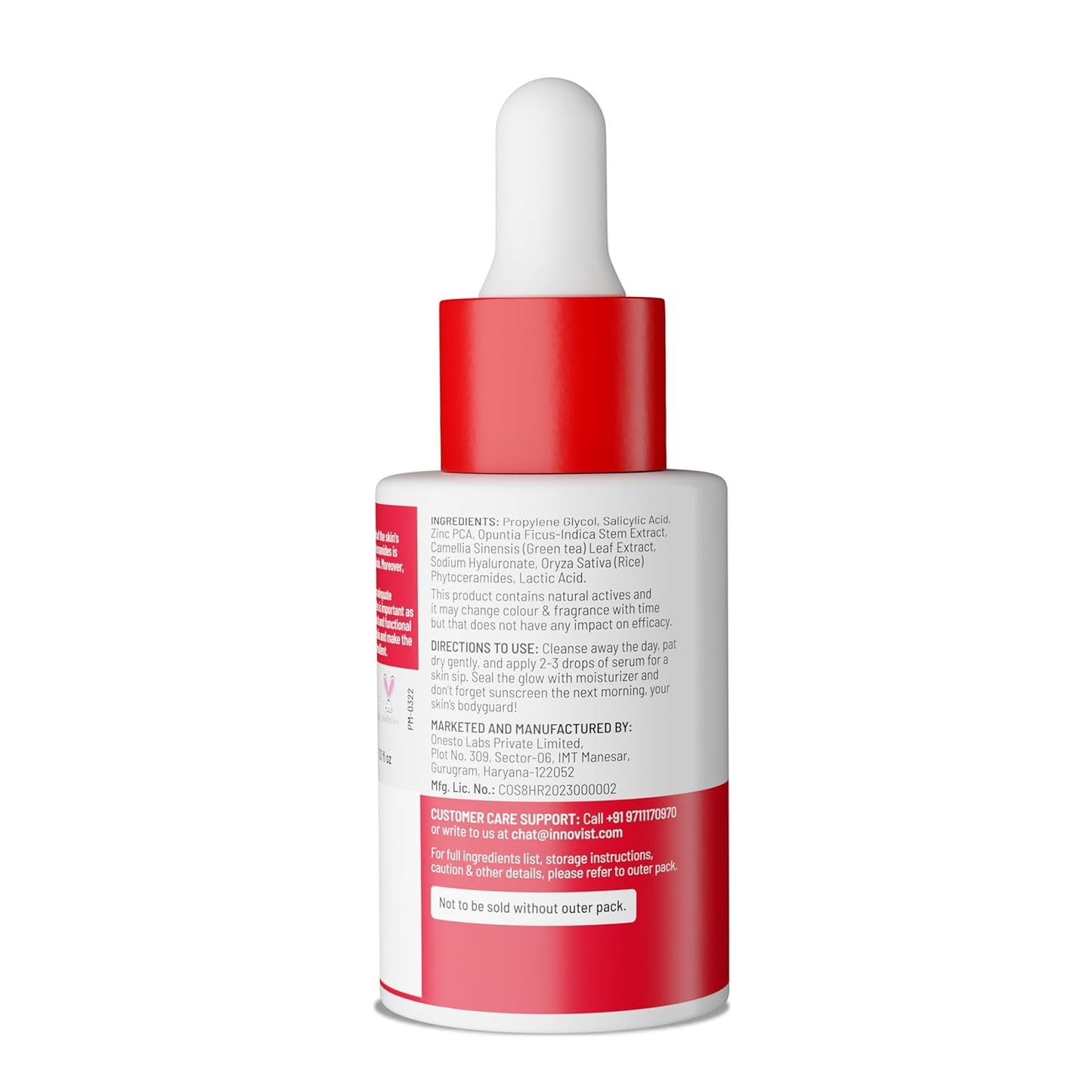 Chemist At Play 2% Salicylic Acid Face Serum - Treats Acne & Controls Oil | Fades Marks | 30ml