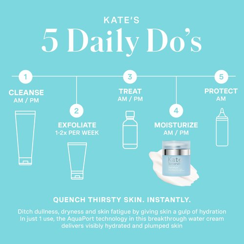 Kate Somerville HydraKate Recharging Water Cream – Facial Moisturizer, Recovers & Recharges Dry, Tired Skin, 1.7 Fl Oz