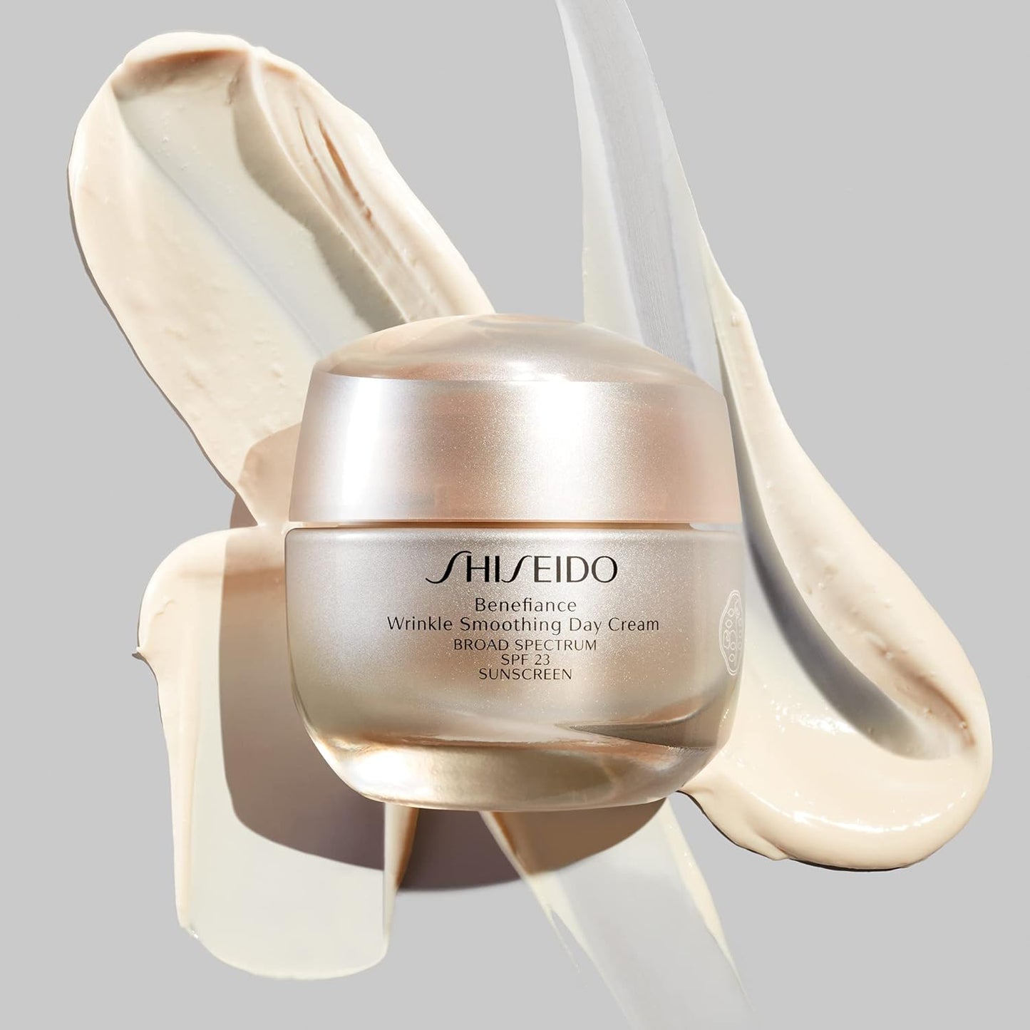 Shiseido Benefiance Wrinkle Smoothing Day Cream - Anti-Aging Moisturizer with SPF 23 - 50 mL