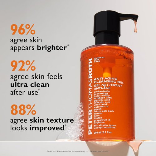 Peter Thomas Roth | Anti-Aging Cleansing Gel - Deep Cleanse & Revitalize Skin 8 oz