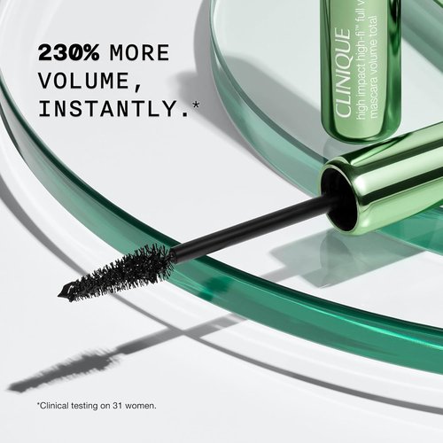 Clinique High Impact High-Fi Full Volume Mascara - Non-Clumping, Smudge-Proof Formula | Black/Brown