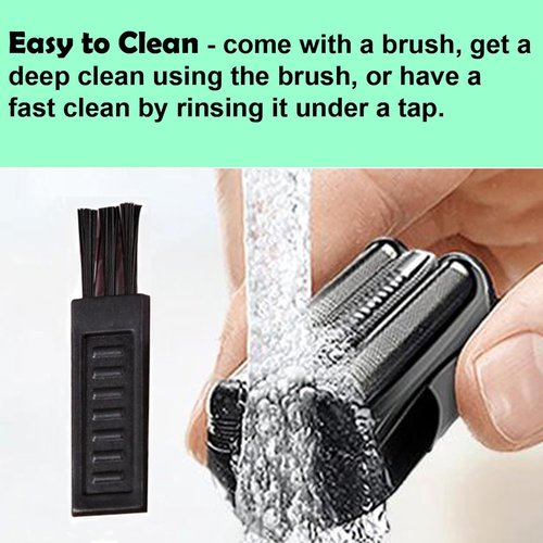Braun Series 3 32B Replacement Head - ProSkin Electric Shaver Compatible Foil & Cutter (2 Count)