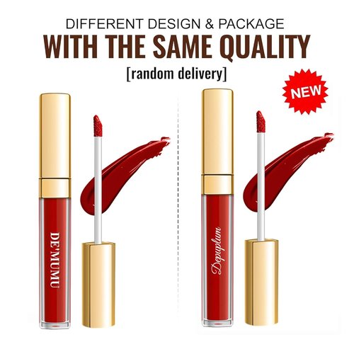 Depuplum Matte Nude Lipstick - Long-Lasting, Smudge-Proof Formula | DM27 Rosy Nude Shade