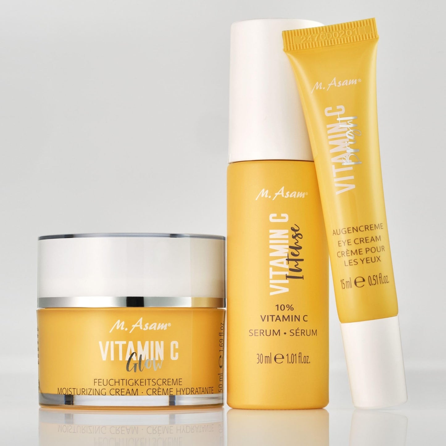 M. Asam VITAMIN C Intense 10% Serum (1.01 Fl Oz) - Vitamin C Face Serum with Hyaluronic Acid and Vitamin E, Face Serum for Radiant Skin