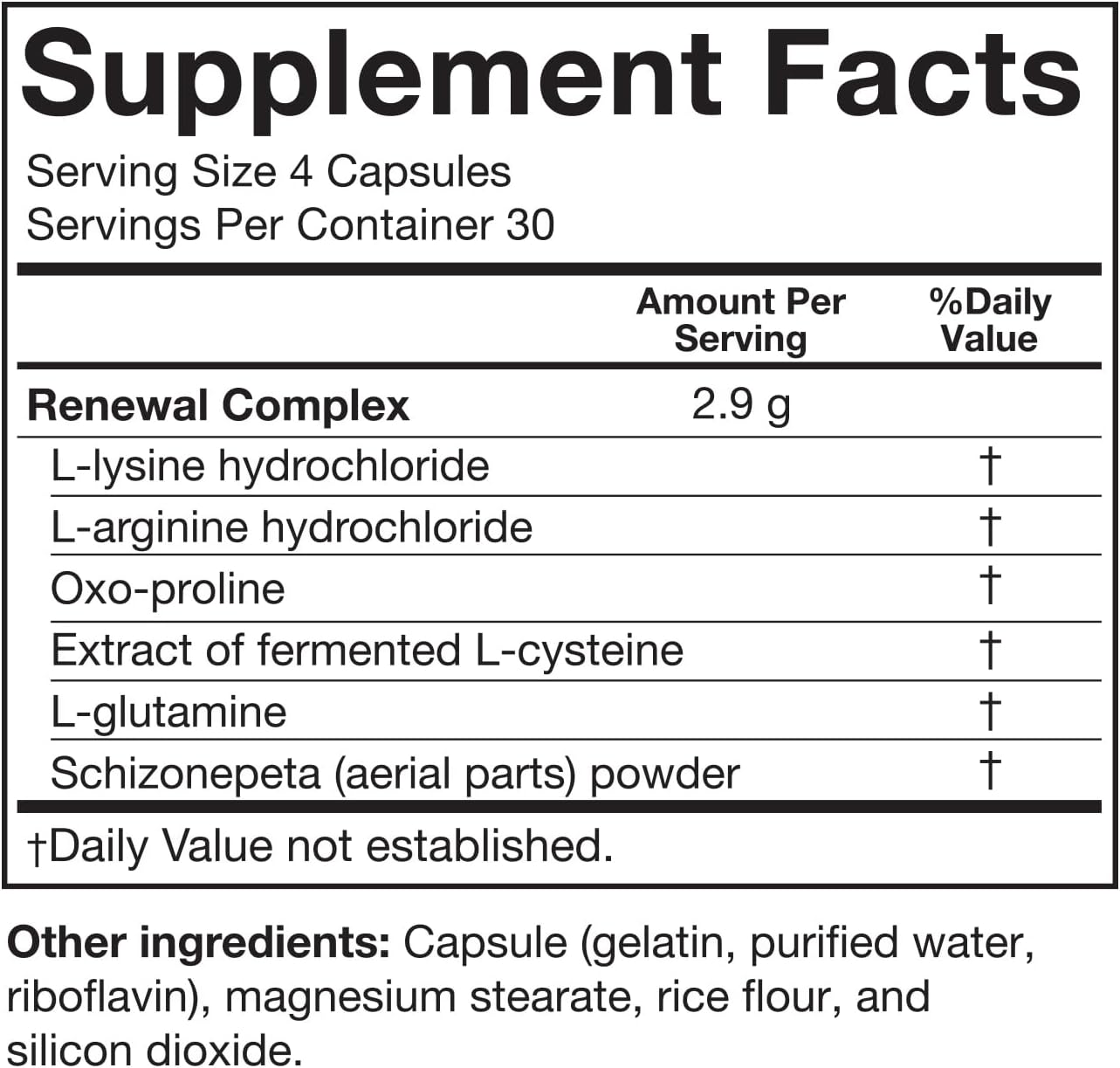 Serovital Renewal Complex - Anti-Aging Amino Acid Supplements for Energy & Sleep | 30-Day Supply