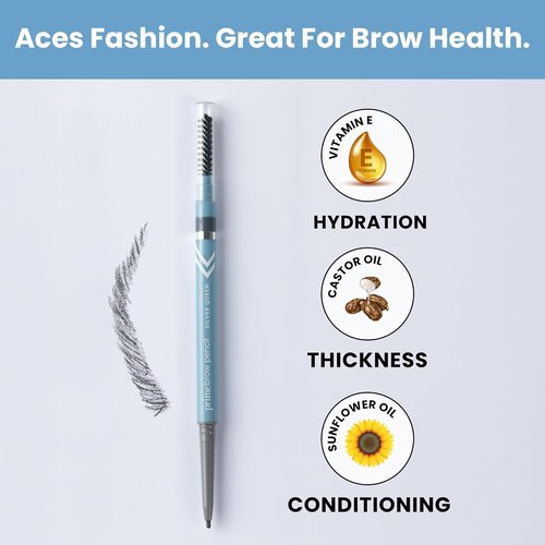 Prime Prometics PrimeBrow Pencil - Ultra-Precise Tip for Natural, Hair-Like Strokes | Smudge-Proof & Long-Lasting (Blonde)