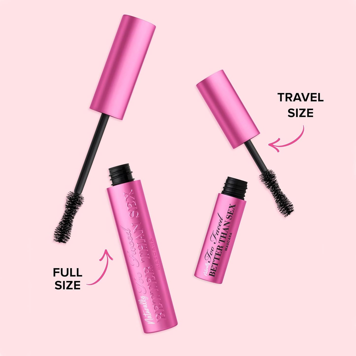 Too Faced Naturally Better Than Sex Mascara - Volumizing, Nourishing & Curling Formula for Sensitive Eyes