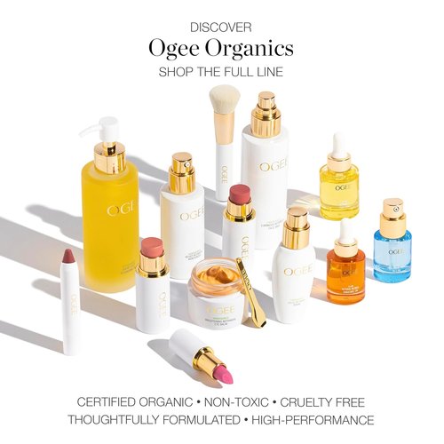Ogee Beyond Clean Volumizing Mascara - Organic Black Formula for Volume & Length - Ideal for Sensitive Eyes