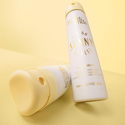 Bondi Sands Sunny Spritz SPF 60 Face Mist - Nourishing Hydrating Sunscreen, Oil-Free & Water-Resistant, 2.11 Oz
