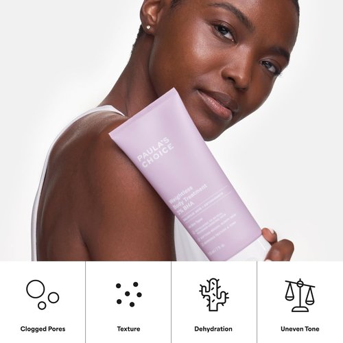 Paula's Choice Weightless Body Lotion - 2% BHA Exfoliant with Salicylic Acid & Chamomile | Fragrance-Free Moisturizer for Keratosis Pilaris & Clogged Pores