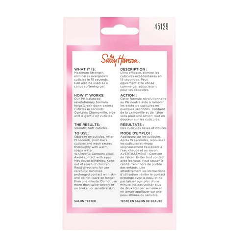 Sally Hansen Instant Cuticle Remover™ - Fast-Drying Nail Treatment with Aloe & Chamomile