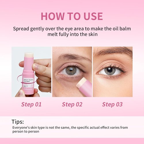 Petansy Calcium Multi Balm - Korean Collagen Moisturizing Stick for Anti-Aging & Wrinkles | 2 Pcs