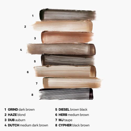 Milk Makeup KUSH High Roll Brow Tint - Volumizing Tubing Gel Shapes & Sets Eyebrows for 24 Hours - Water Resistant, Smudge-Proof