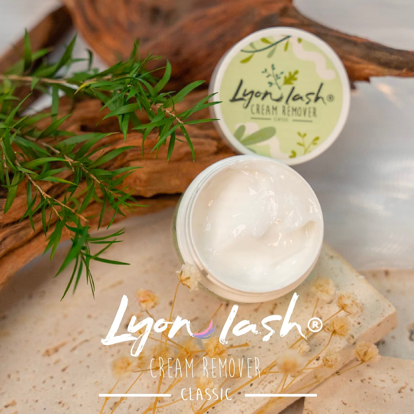 Lyon Lash Pro Gentle Eyelash Extension Cream Remover 15g 0.51fl. oz | Removes Lash Extension Glue Effectively| Low Irritation for Sensitive Skin | Essential Lash Extensions Supplies(Blueberry)
