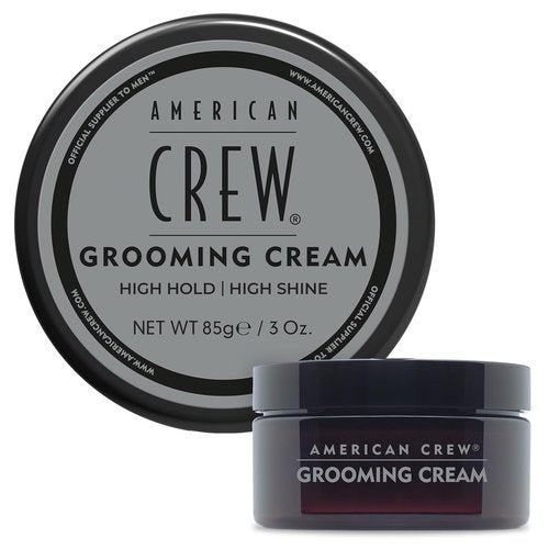 American Crew Grooming Cream - High Hold & High Shine Hair Styling Cream, 3 oz