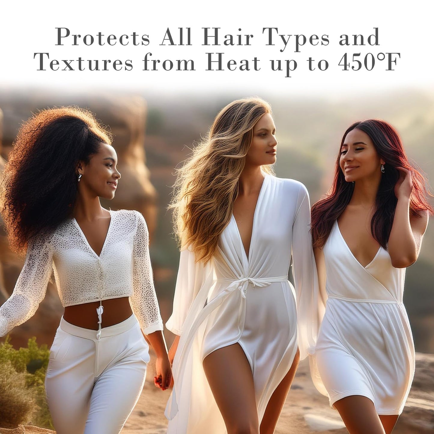 VoCÊ Thermal Protection Haircare Spray | Natural Heat Protectant for Hair | Memory Retention, Anti-Frizz, Non-Toxic, Cruelty-Free, Vegan (8.5 oz | 250 ml)