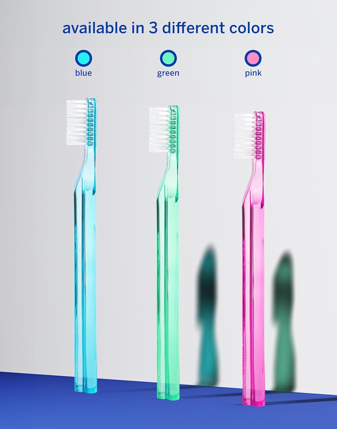 Supersmile Toothbrush - New Generation Design with 45° Soft Nylon Bristles | Ergonomic Handle for ADA Recommended Brushing Angle